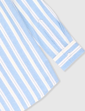 Camisa casual Piquenique de algodón manga larga para niño