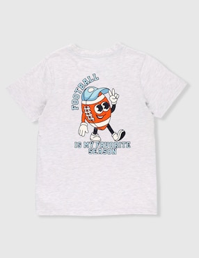 Playera Piquenique manga corta para niño