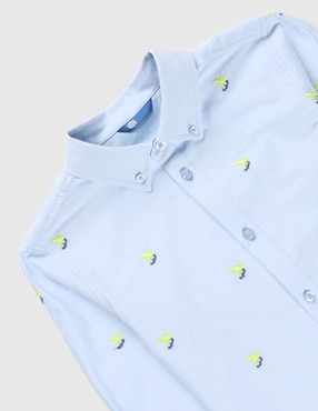Camisa casual Piquenique manga larga para niño