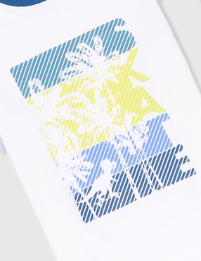 Playera Piquenique manga corta para niño