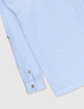 Camisa de vestir Piquenique manga larga para niño
