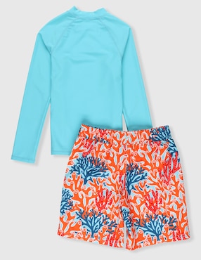 Traje de baño wetshirt Piquenique para niño