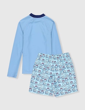 Traje de baño wetshirt Piquenique para niño