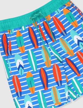 Traje de baño bóxer Piquenique para niño