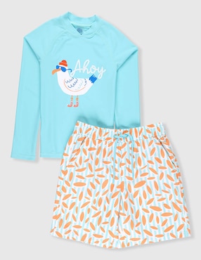 Traje de baño short Piquenique para niño