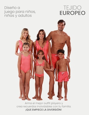 Traje de baño short 98 Coast Av Family Match para niño