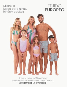 Traje de baño short 98 Coast Av Family Match para niño
