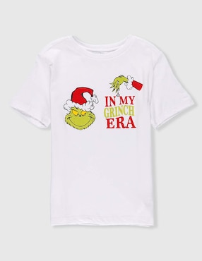 Playera Grinch Grinch manga corta para niño