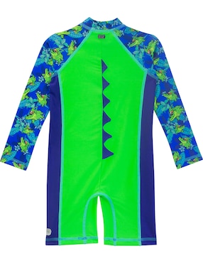 Wetsuit Sunskin estampado gráfico para niño