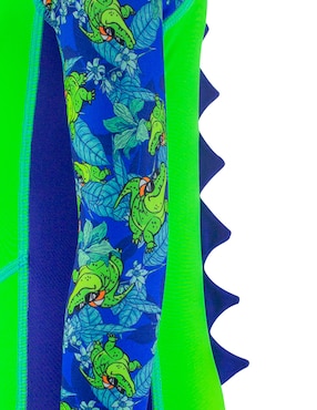 Wetsuit Sunskin estampado gráfico para niño