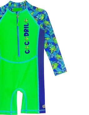 Wetsuit Sunskin estampado gráfico para niño