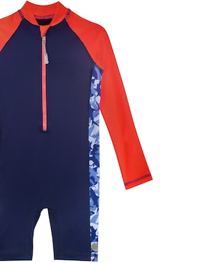 Wetsuit Sunskin estampado gráfico para niño
