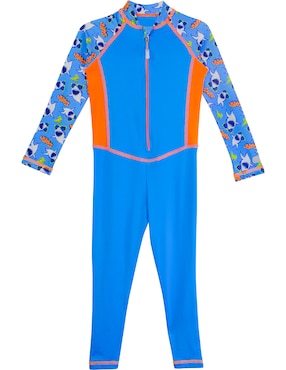 Wetsuit Sunskin estampado gráfico para niño