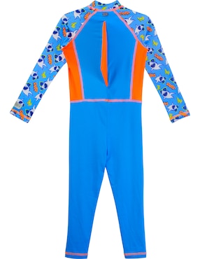 Wetsuit Sunskin estampado gráfico para niño