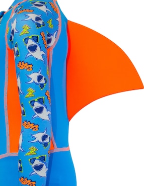 Wetsuit Sunskin estampado gráfico para niño