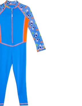 Wetsuit Sunskin estampado gráfico para niño