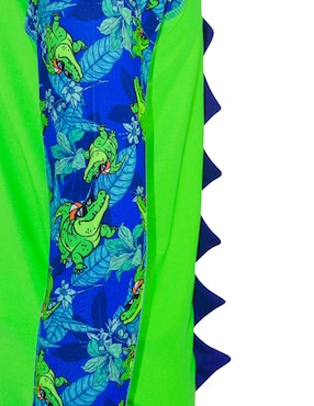 Conjunto wetshirt Sunskin estampado gráfico para niño