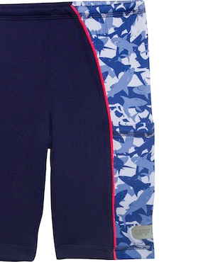 Conjunto wetshirt Sunskin estampado gráfico para niño