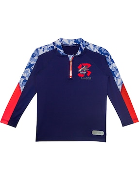 Wetshirt Sunskin estampado gráfico para niño