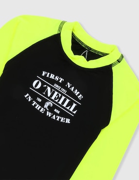 Wetshirt O'Neill estampado logo para niño