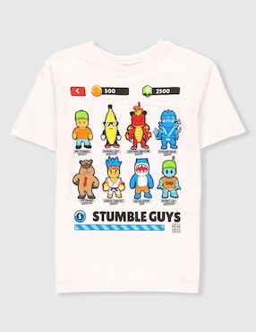Playera Stumble Guys Stumble Guys manga corta para niño