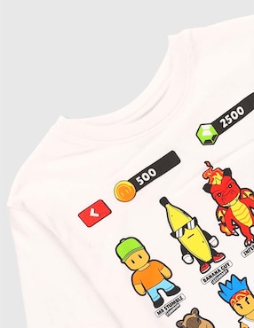 Playera Stumble Guys Stumble Guys manga corta para niño