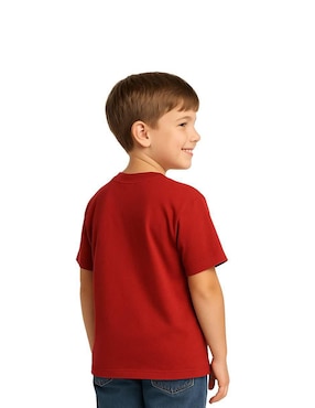 Playera Disney Inside Out 2 Intensamente manga corta para niño