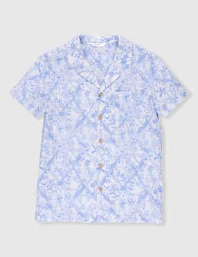 Camisa casual Now & Then Liberty manga corta para niño
