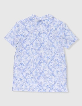 Camisa casual Now & Then Liberty manga corta para niño
