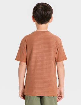 Playera Cat & Jack manga corta para niño
