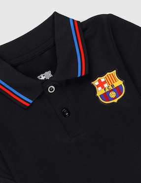 Playera tipo polo FC Barcelona para niño