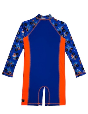 Wetsuit Sunskin estampado gráfico para niño