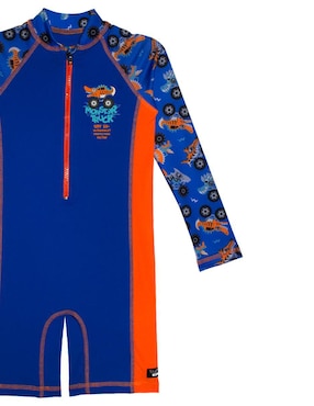 Wetsuit Sunskin estampado gráfico para niño