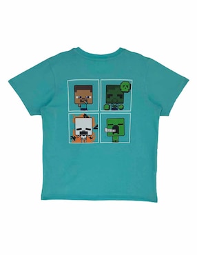 Playera Minecraft Minecraft manga corta para niño