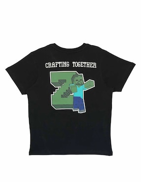 Playera Minecraft Minecraft manga corta para niño