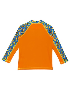 Wetshirt Sunskin estampado gráfico para niño