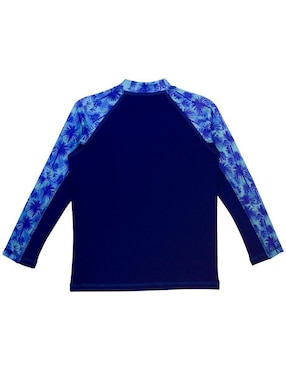 Wetshirt Sunskin estampado gráfico para niño