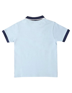 Playera tipo polo Ferrioni Karang de algodón para niño