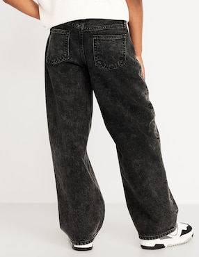 Jeans baggy Old Navy 766416-000 lavado obscuro para niño