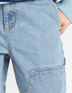 Jeans baggy Old Navy 843209-000 lavado medio para niño