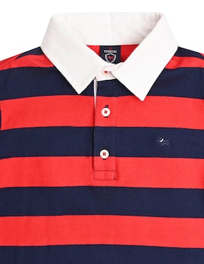 Playera tipo polo Ferrioni Wilmore de algodón para niño