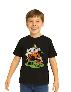Playera de halloween Disney manga corta para niño