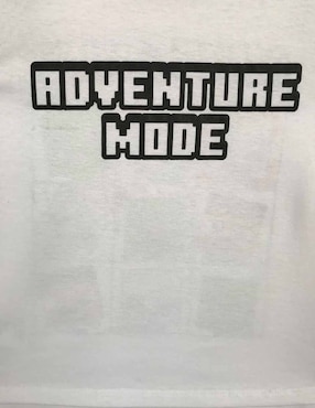 Playera Minecraft manga corta para niño