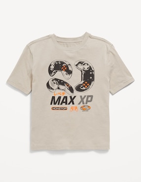Playera Old Navy manga corta para niño
