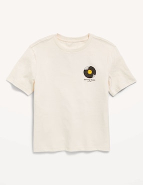 Playera Old Navy manga corta para niño