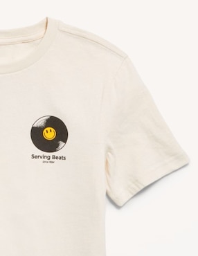 Playera Old Navy manga corta para niño