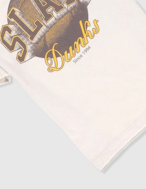 Playera Old Navy manga corta para niño