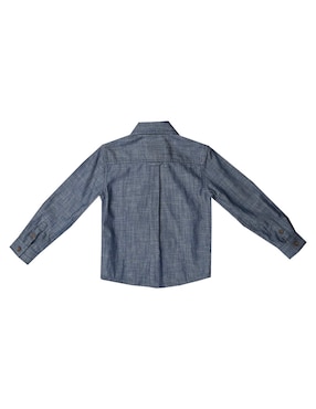 Camisa casual Ferrioni Bikto de algodón manga larga para niño