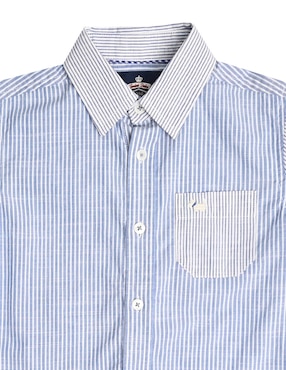 Camisa casual Ferrioni Yeni de algodón manga larga para niño