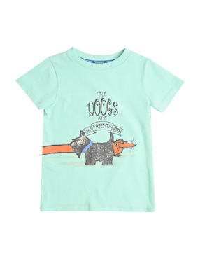 Playera Ferrioni Zac manga corta para niño infantil